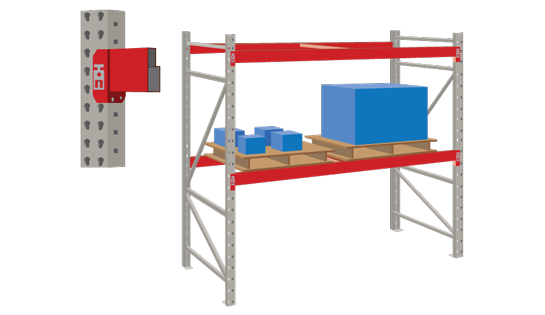 Roll Formed Industrial Racking for Warehouses from Carolina Handling